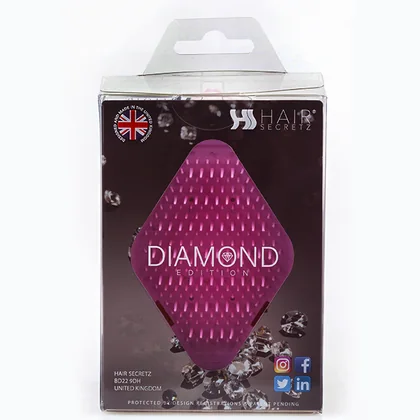 Hair secretz diamond edition retail packaging design Mindlabs Media