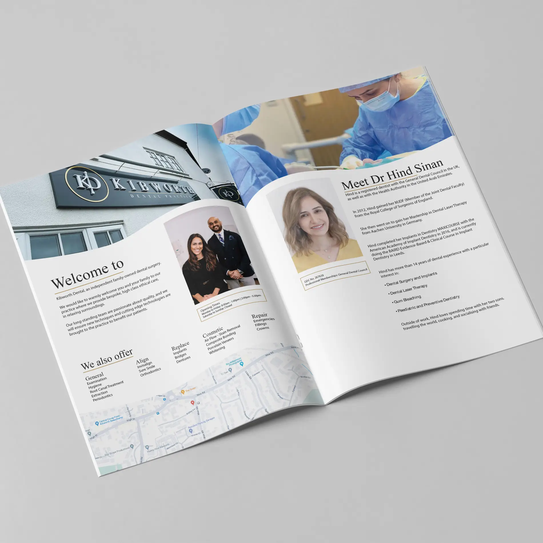 Kibworth dental a4 brochure
