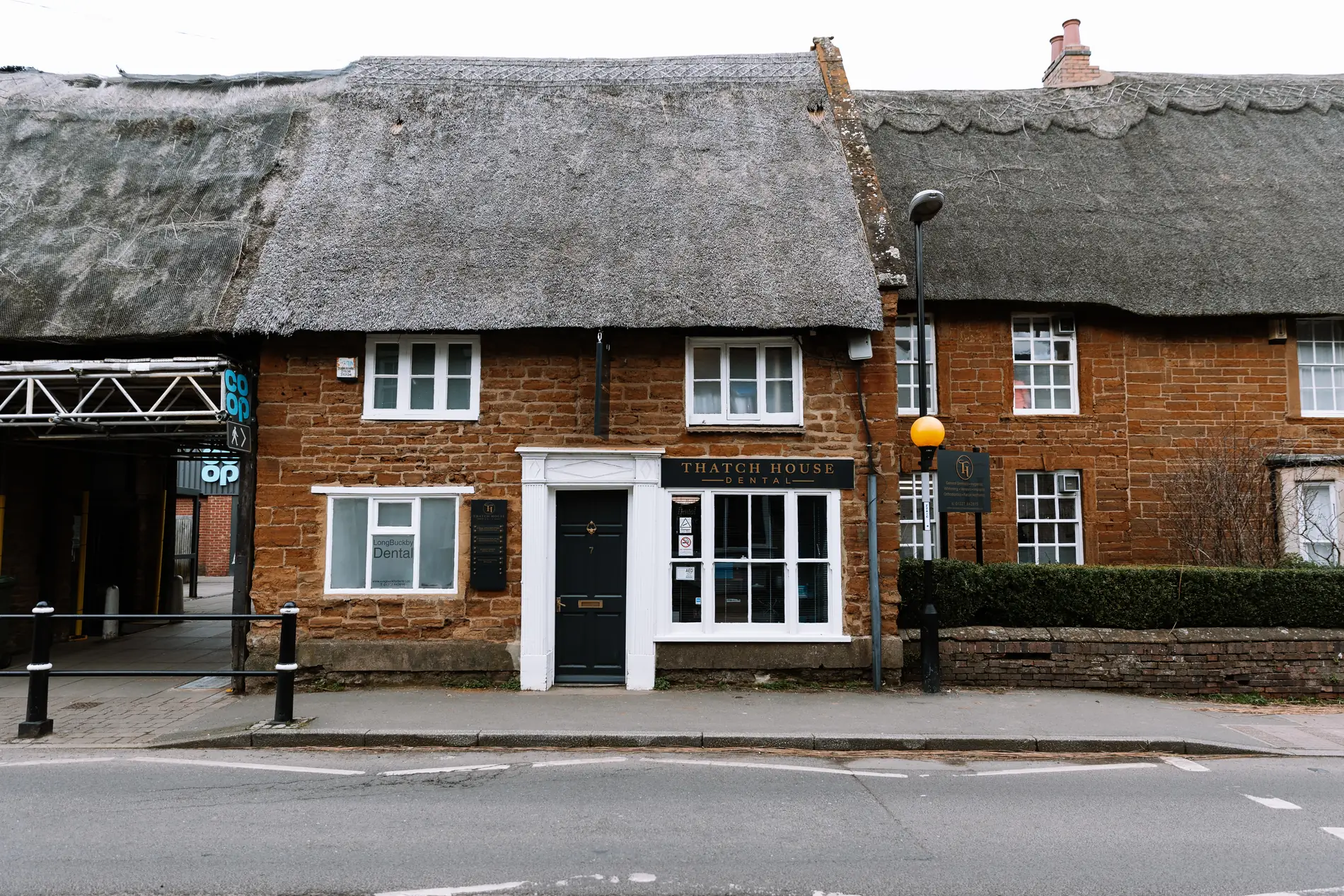 Thatch House Dental — Everything, everywhere: identity, website, stationery, brochures and signage for a practice that had outgrown its old look.